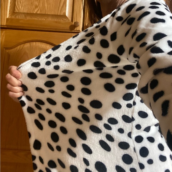 Eilly Bazar brand bathrobe / Cruella De Ville costume size XS - Picture 5 of 6